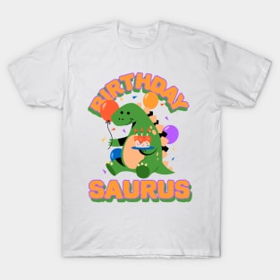 Happy Birthday Dinosaur T-Shirt